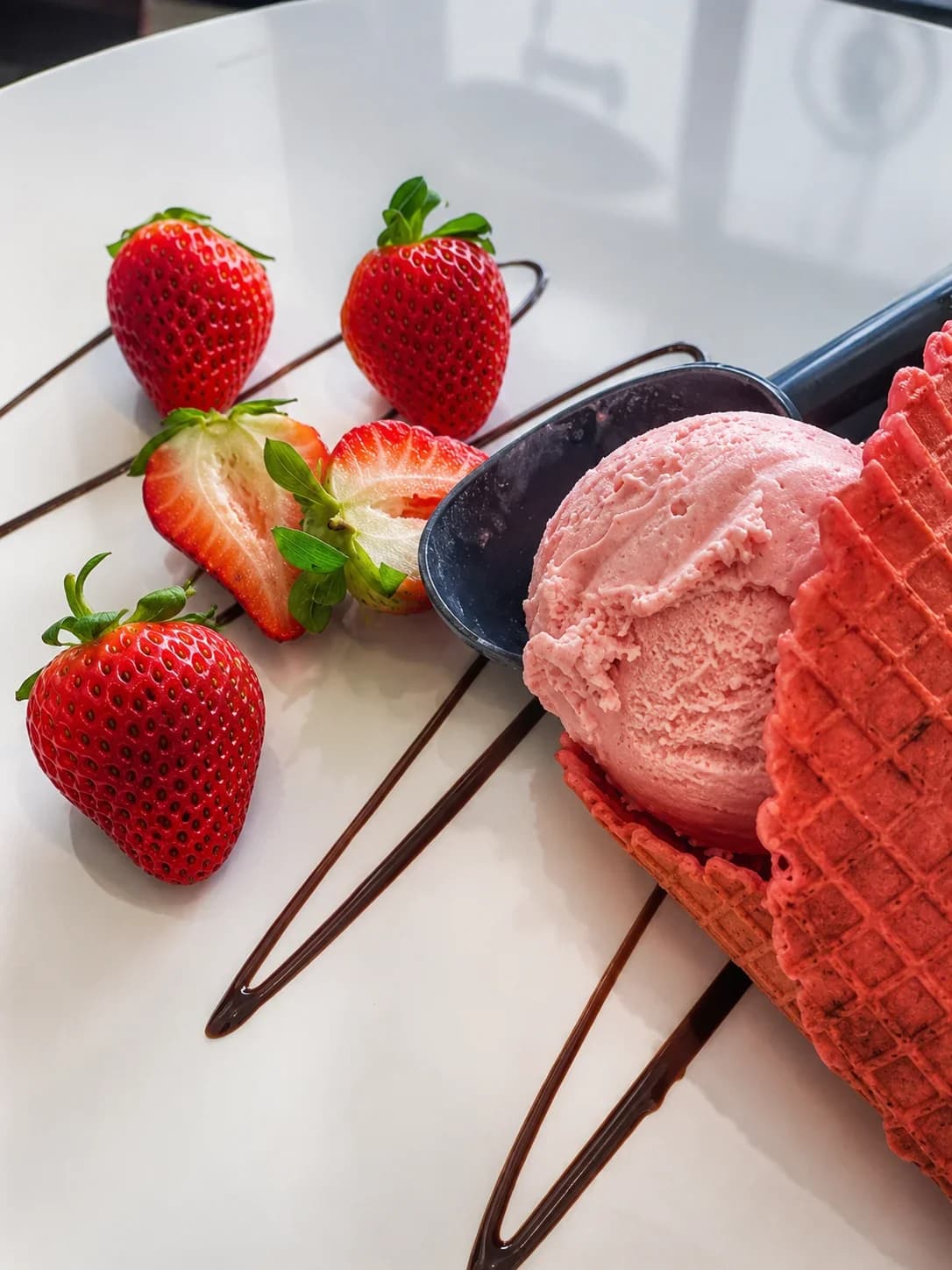 Homemade Ice Cream Scoops Bar