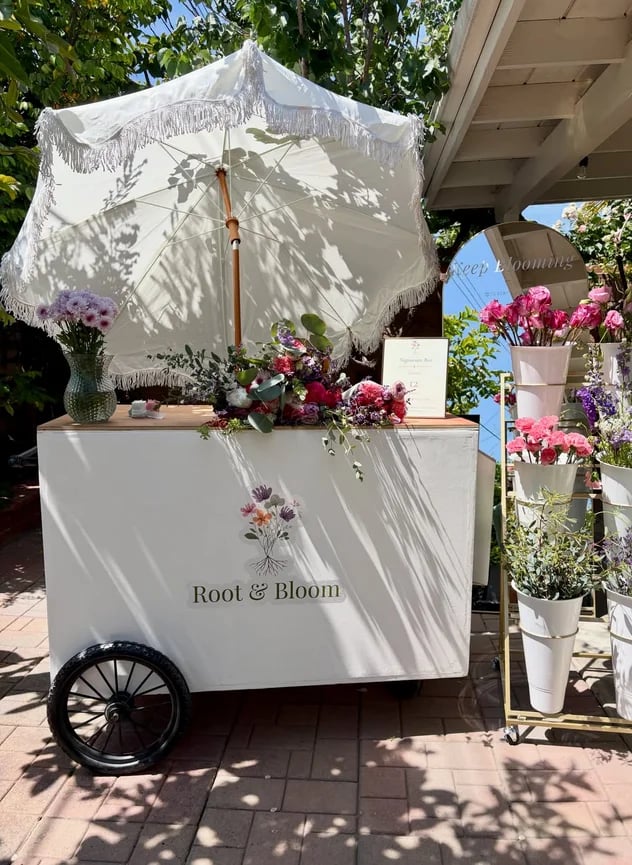 Mobile Flower Bar